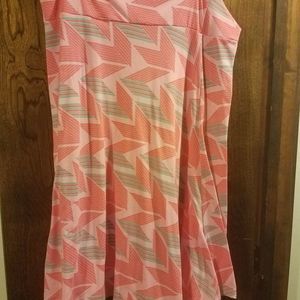 LuLaRoe azure skirt xl